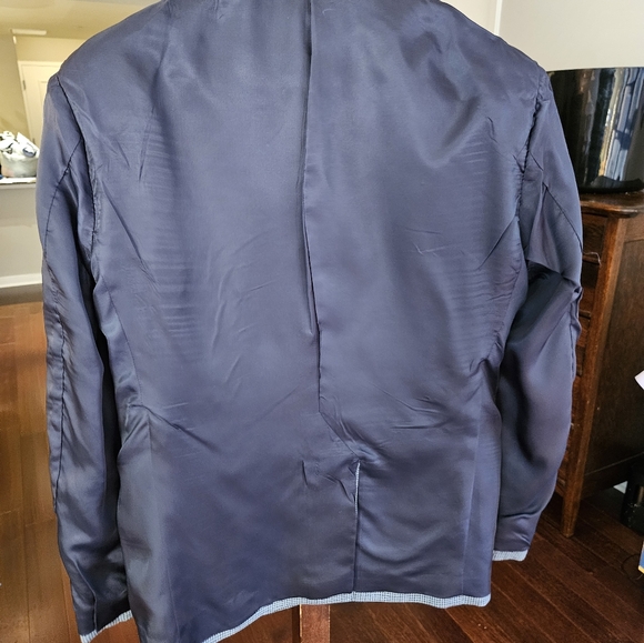 John W. Nordstrom Wool and Silk Blazer Men's 40S - Picture 9 of 11